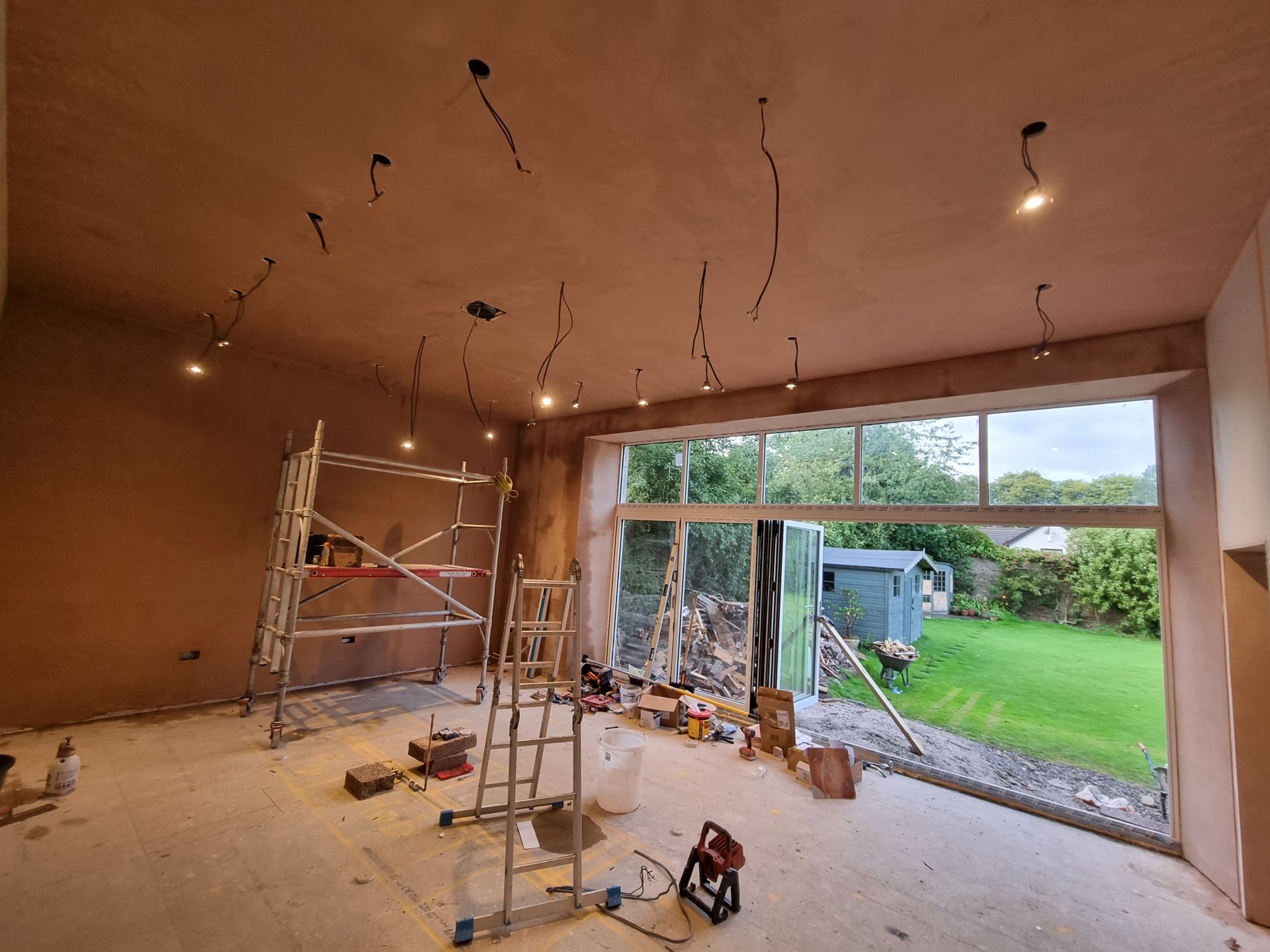 Building work and glazing from the FDB project archive